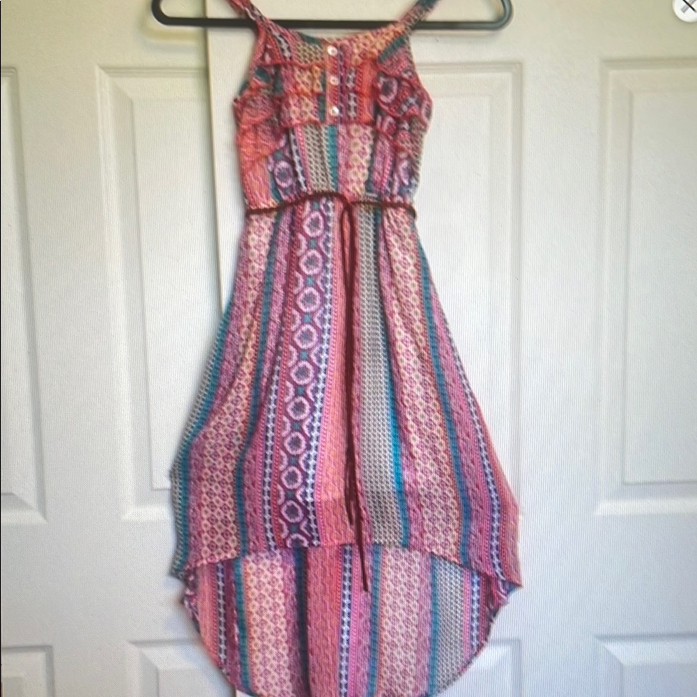 Asymmetrical Multicolor Dress